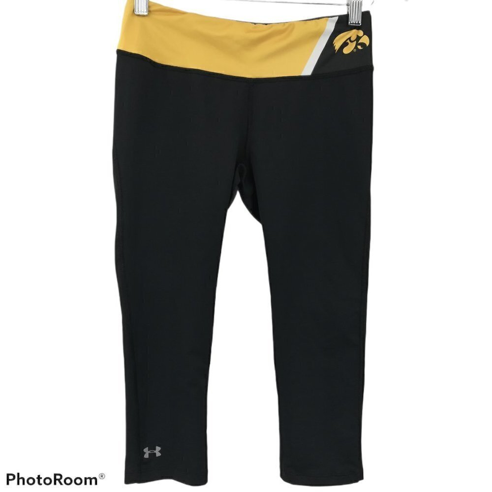 Under Armour Iowa Hawkeye HeatGear Capri Size S